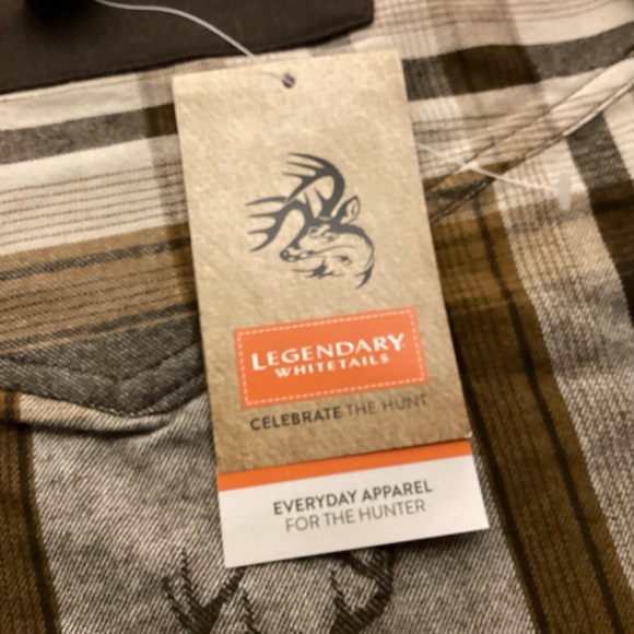 Legendary Whitetails Mens Rancher Shirt Long sleeve button down size small NWT - Picture 6 of 12